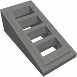 Слоуп 2x1 2/3 (решітка) - Dark Bluish Gray