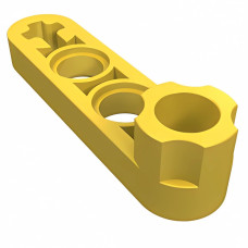 Ліфтарм тонкий - 1x4 модифікований - Yellow