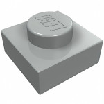 Плейт 1x1 - Light Gray