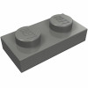 Плейт 1x2 - Dark Bluish Gray