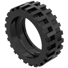 Покришка 43.2x14 - Black [оффсет]