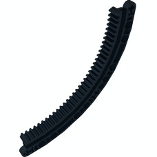 Зубчата рейка 11x11 (вигнута) - Black