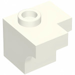 Арка 2x2 кутова з джампером - White