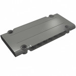 Широка панель 5x11 - Dark Bluish Gray