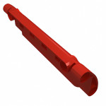 Панель 11x3 з 2 отворами - Red