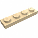 Плейт 1x4 - Tan