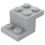 Плейт зігнутий 3x2x1 - Light Bluish Gray