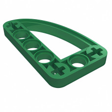 Ліфтарм тонкий - 3x5 четверть еліпсу - Green
