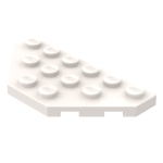 Плейт клиноподібний 3x6 - White