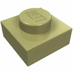 Плейт 1x1 - Olive Green