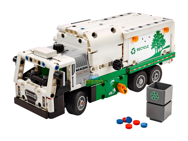 LEGO 42167 Mack LR Electric Garbage Truck