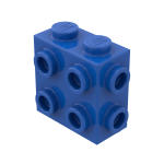 Брік модифік. 1x2x1 2/3, 8 стадів - Blue