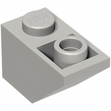 Слоуп 2x1, зворотній - Light Bluish Gray
