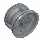 Диск 43.2x26 [6 отворів] - Light Bluish Gray