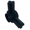 Конектор з двома осями 1L (90) - Black