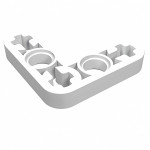 Ліфтарм тонкий - 3x3 г-подібний - White