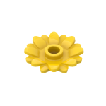 Квітка 2x2 (16 пелюсток) - Yellow