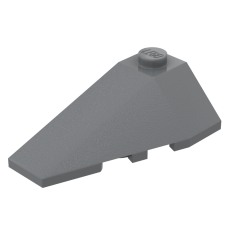 Слоуп 4x2, кутовий (лівий) - Dark Bluish Gray