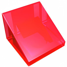 Слоуп 1x1 2/3 - Trans-Red