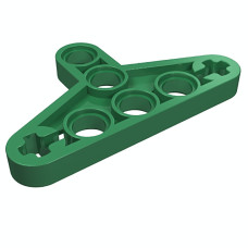 Ліфтарм тонкий - 3x5 трикутник old - Green