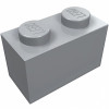 Брік 1x2 - Light Bluish Gray
