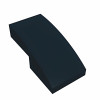 Слоуп закруглений 1x2x2/3 - Black