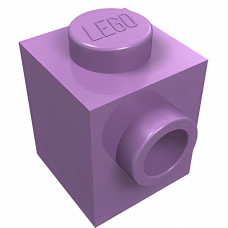 Брік модифік. 1x1, стад збоку - Medium Lavender