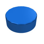 Тайл 1x1, круглий - Blue