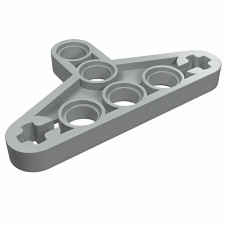 Ліфтарм тонкий - 3x5 трикутник old - Light Gray