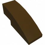 Слоуп закруглений 3x1 - Dark Brown