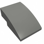 Слоуп закруглений 3x2 - Dark Bluish Gray
