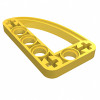 Ліфтарм тонкий - 3x5 четверть еліпсу - Yellow