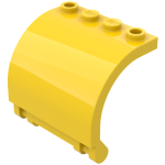 Панель з шарніром 3x4x3  - Yellow