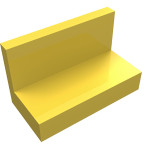 Панель 1x2x1 - Yellow