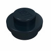 Плейт круглий 1x1 - Black