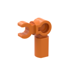 Кутовий тримач бара з кліпом - Orange