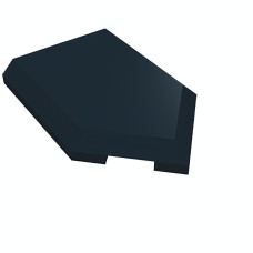 Тайл 2x3, пятикутник - Black