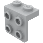 Плейт г-подібний 1x2x2x2 (вниз) - Light Bluish Gray