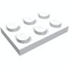 Плейт 2x3 - White