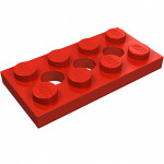 Технік плейт 2x4 - Red