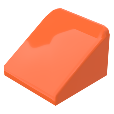Слоуп 1x1 2/3 - Reddish Orange