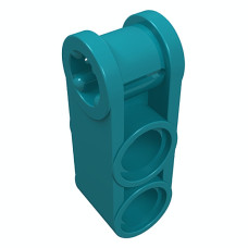 Конектор 3L під 2 піни + вісь - Dark Turquoise