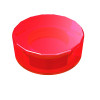 Тайл 1x1, круглий - Trans-Red