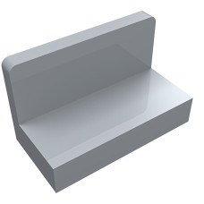 Панель 1x2x1 - Light Bluish Gray