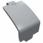 Панель 3x6 г-подібна - Light Bluish Gray