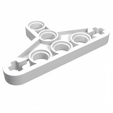 Ліфтарм тонкий - 3x5 трикутник old - White