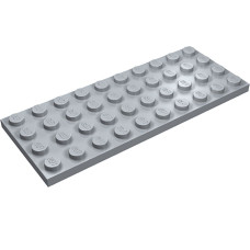 Плейт 4x10 - Light Bluish Gray
