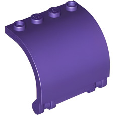 Панель з шарніром 3x4x3 - Dark Purple