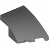 Слоуп закруглений 3x2, скошений (правий) - Dark Bluish Gray