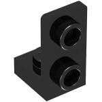 Плейт г-подібний 1x1x1x2 (вверх) - Black